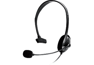 ISY IC-1001 HeadCom, On-ear Gaming Headset Schwarz