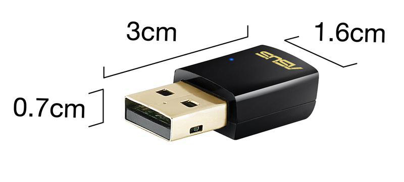 ASUS USB-AC51 AC600 WLAN Adapter