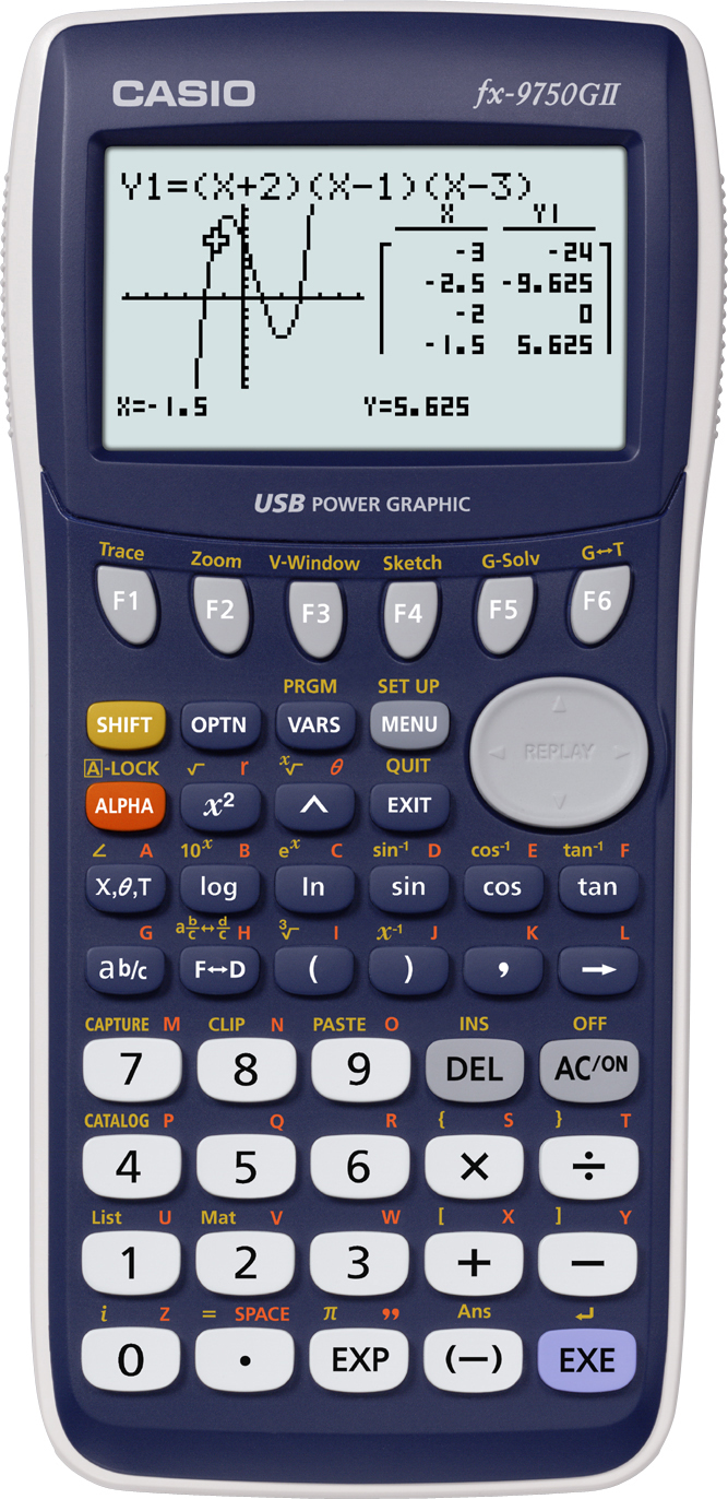 CASIO FX-9750GIII - Calculatrice graphique