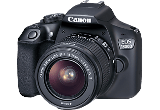 CANON EOS 1300D - Appareil photo numérique (APS-C) - 18 MP - WiFi - Noir - Appareil photo reflex Noir