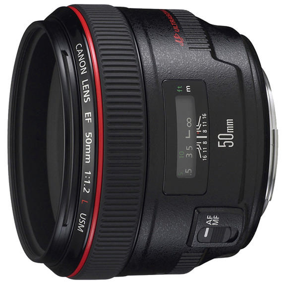 CANON EF 50 mm 1.2 L USM Lens
