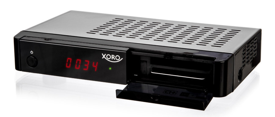 XORO HRS 8820IP Sat-Receiver (HDTV, HD+ Karte inklusive, DVB-S, DVB-S2, Schwarz)