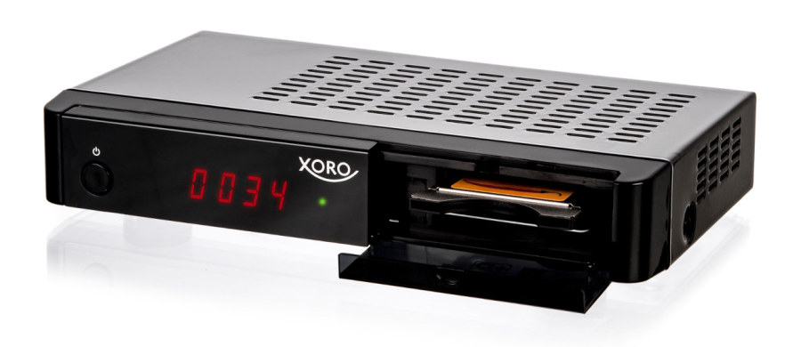 XORO HRS 8820IP Sat-Receiver (HDTV, HD+ Karte inklusive, DVB-S, DVB-S2, Schwarz)