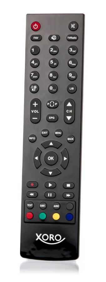 XORO HRS 8820IP Sat-Receiver (HDTV, HD+ Karte inklusive, DVB-S, DVB-S2, Schwarz)