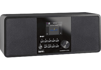 IMPERIAL Dabman I200 - Digitalradio (DAB+, FM, Internet radio, Schwarz)