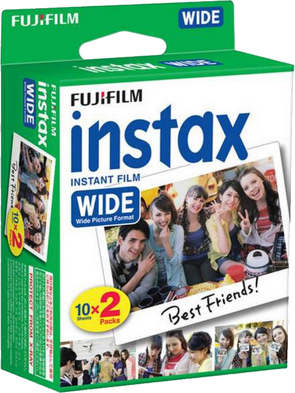 FUJIFILM Colorfilm Instax Wide Glossy film 20db/csomag