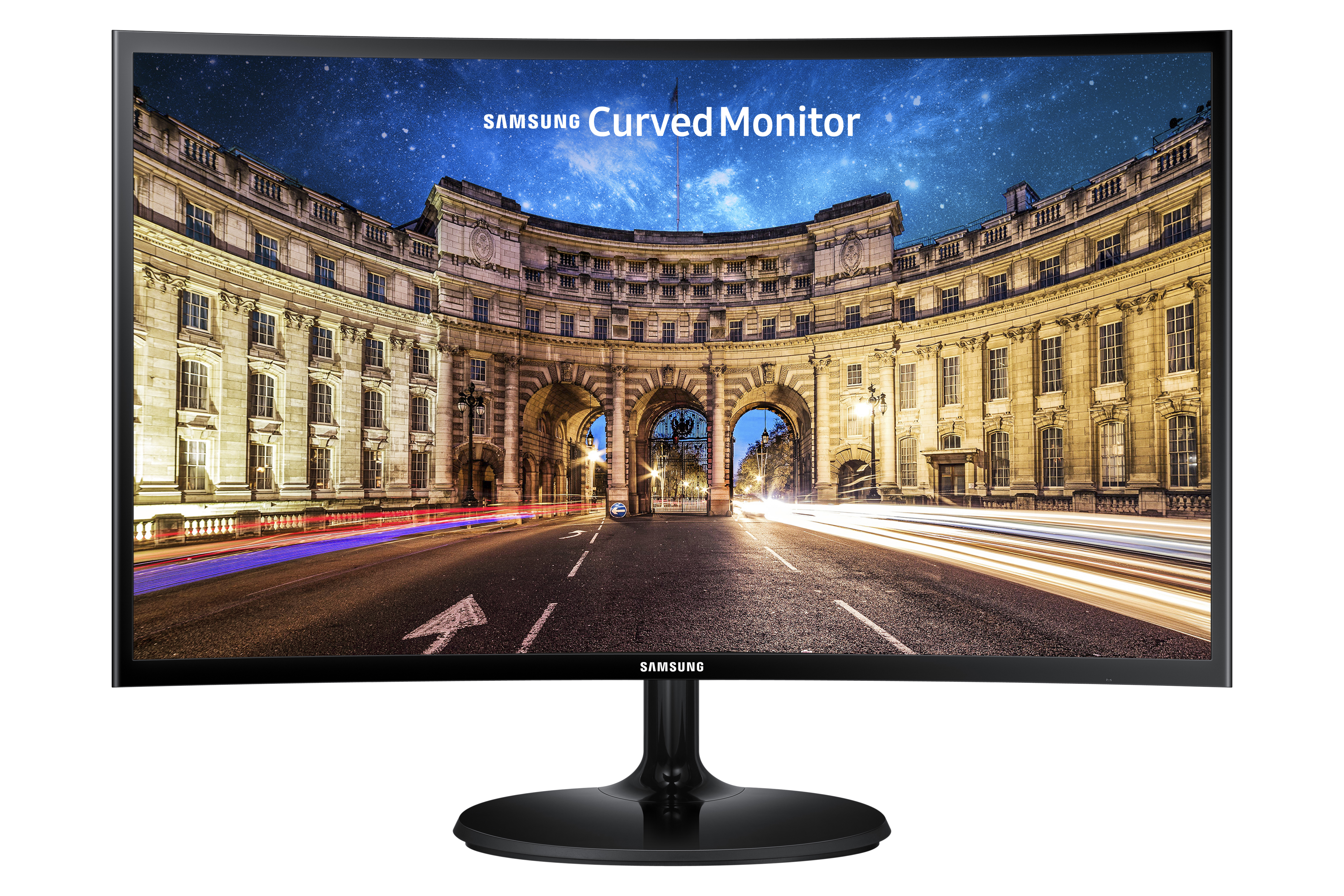 SAMSUNG LC24F390FHR 23,5 Zoll  Full-HD  Curved Monitor  4 ms Reaktionszeit  
