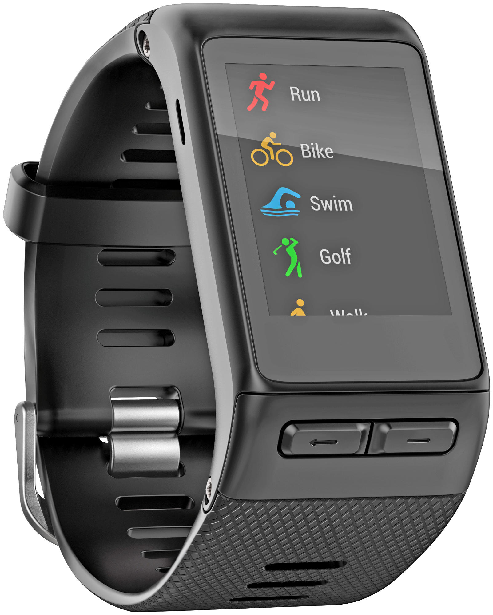 GARMIN Vivoactive HR Regular, Fitness Tracker, 137-195 mm, Schwarz