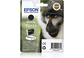 EPSON T0891 Singlepack Zwart DURABrite Ultra Ink