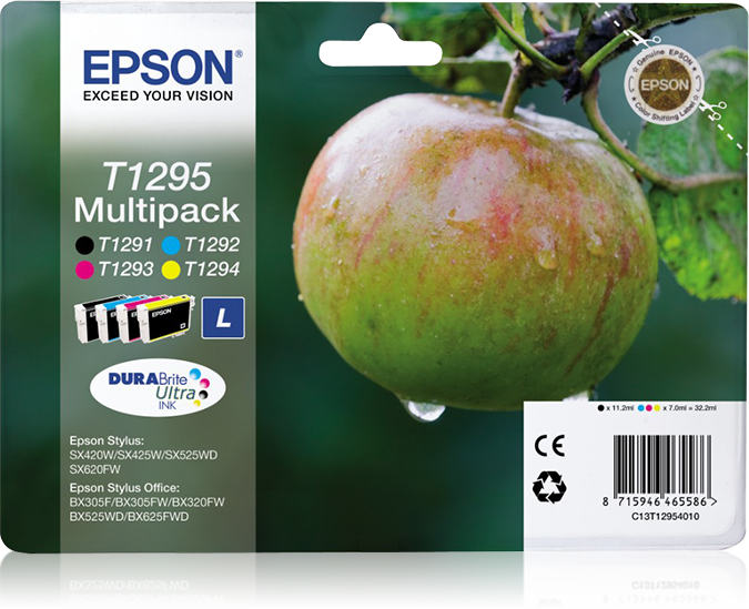 EPSON T1295 Multipack 4-kleuren DURABrite Ultra Ink