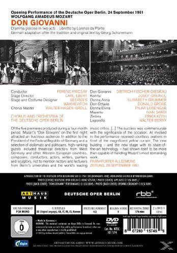 Chorus And Orchestra Of The Deutsche Oper Berlin - Don Giovanni  - (DVD)
