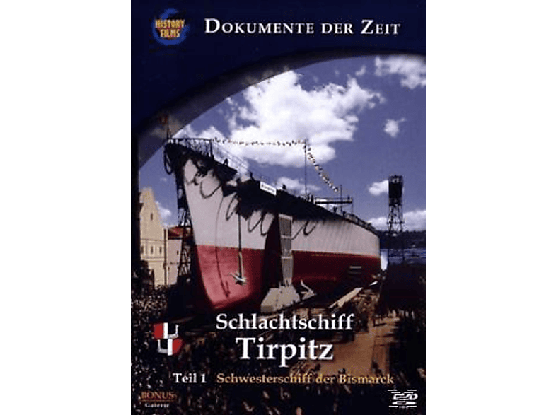 Tirpitz Schlachtschiff Teil - 1 DVD