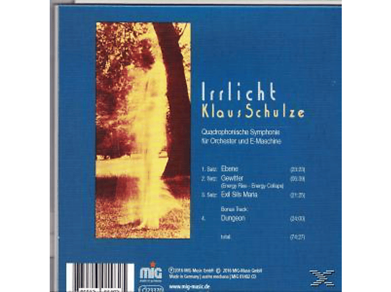 Thumbnail - Klaus Schulze - Irrlicht (CD)