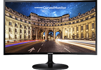 SAMSUNG C24F390 - Moniteur, 23.5 ", Full-HD, Noir