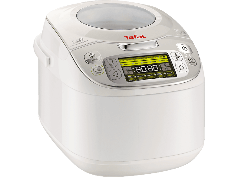 TEFAL Weiß MediaMarkt Multikocher RK8121 (750 Watt) | Multifunktionskocher