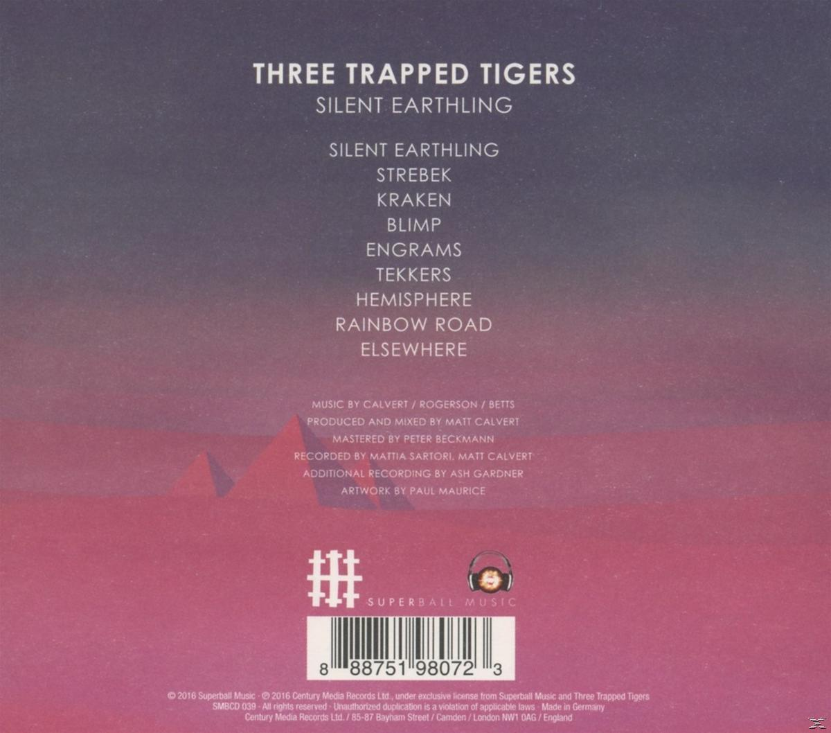 Three Trapped Tigers - Silent Earthling  - (CD)