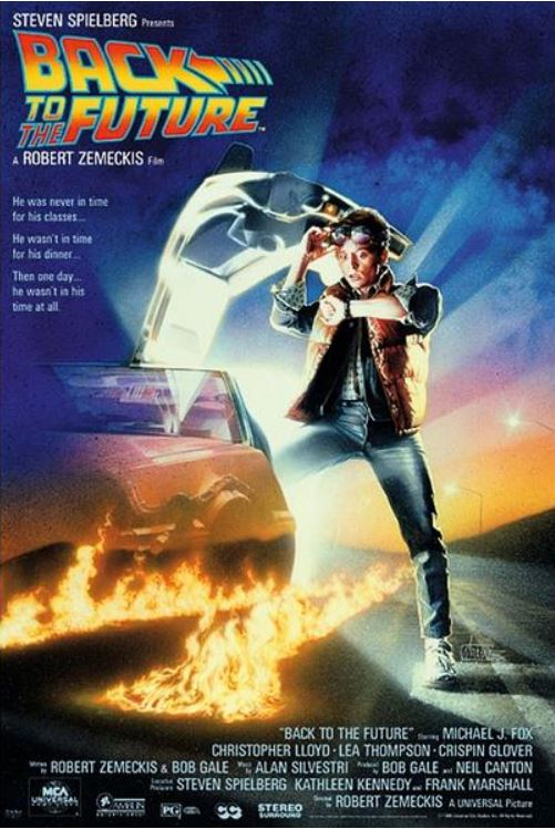 ZIGZAG POSTERS Zurück in die Zukunft Poster Michael J. Fox Großformatige Poster