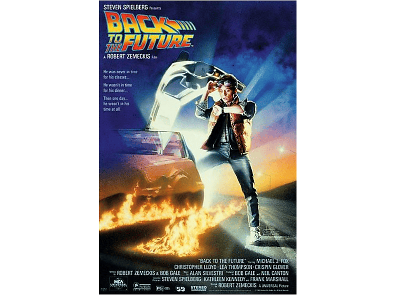 ZIGZAG POSTERS Zurück in die Zukunft Poster Michael J. Fox Großformatige Poster