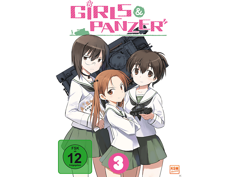 girls und panzer  vol 3 dvd auf dvd online kaufen  saturn