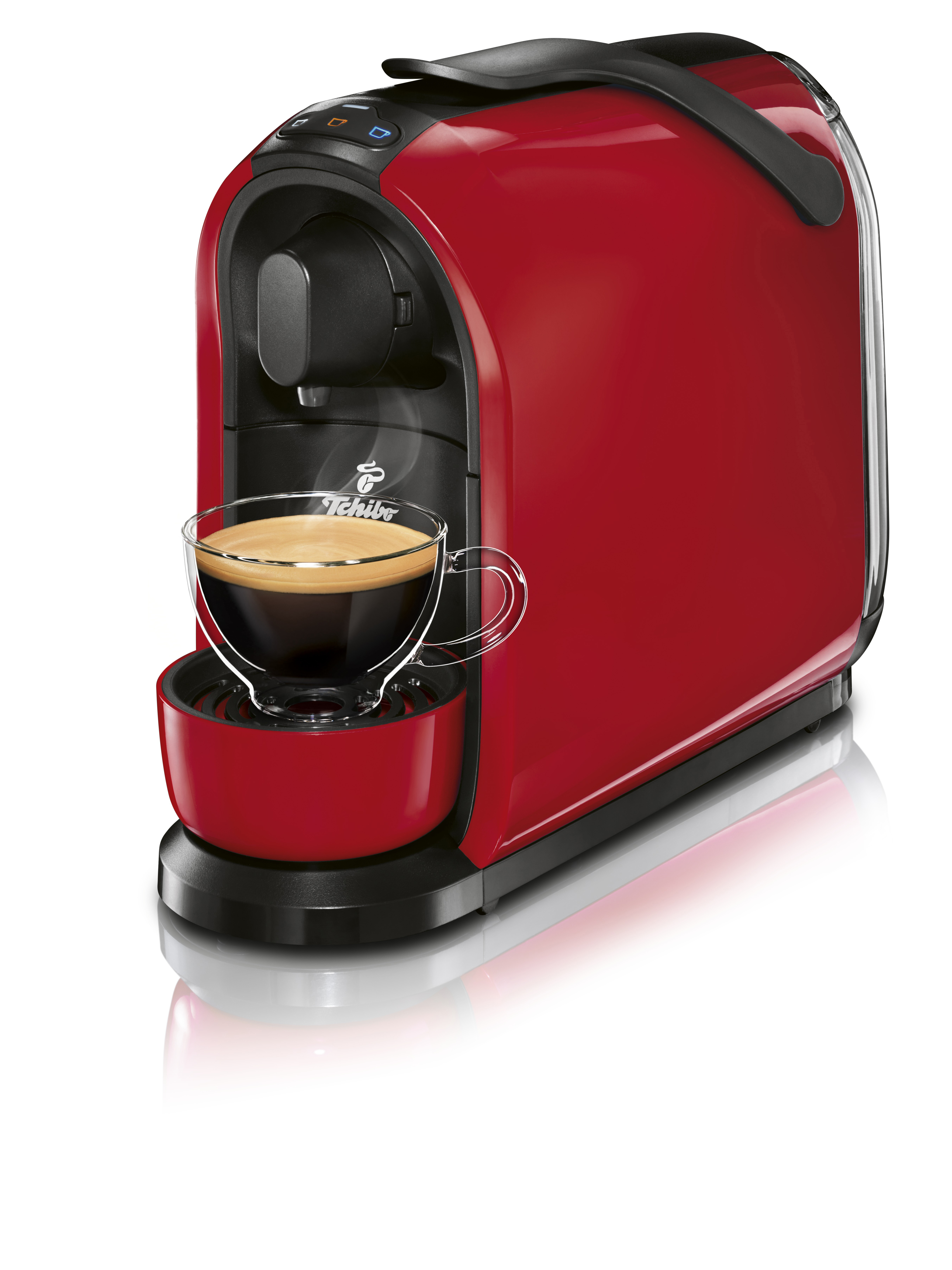 TCHIBO Pure Kapselmaschine Rot