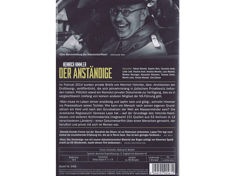Thumbnail - DER ANSTÄNDIGE DVD