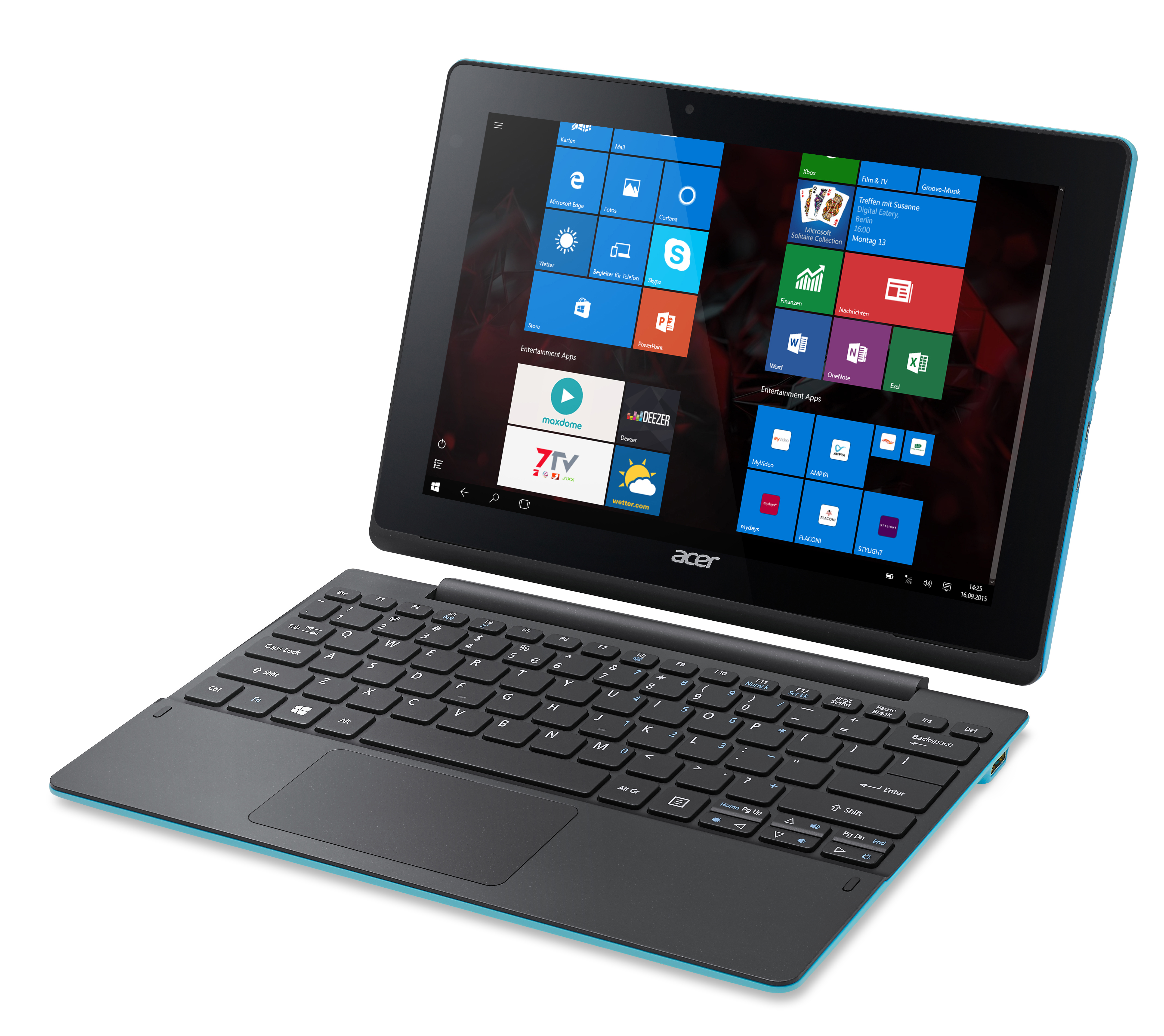 ACER Aspire Switch 10 E (SW3-016-17JU) - 10,1 Zoll - Intel® Atom® x5-Z8300 - 2 GB - Windows 10 Home (64 Bit)