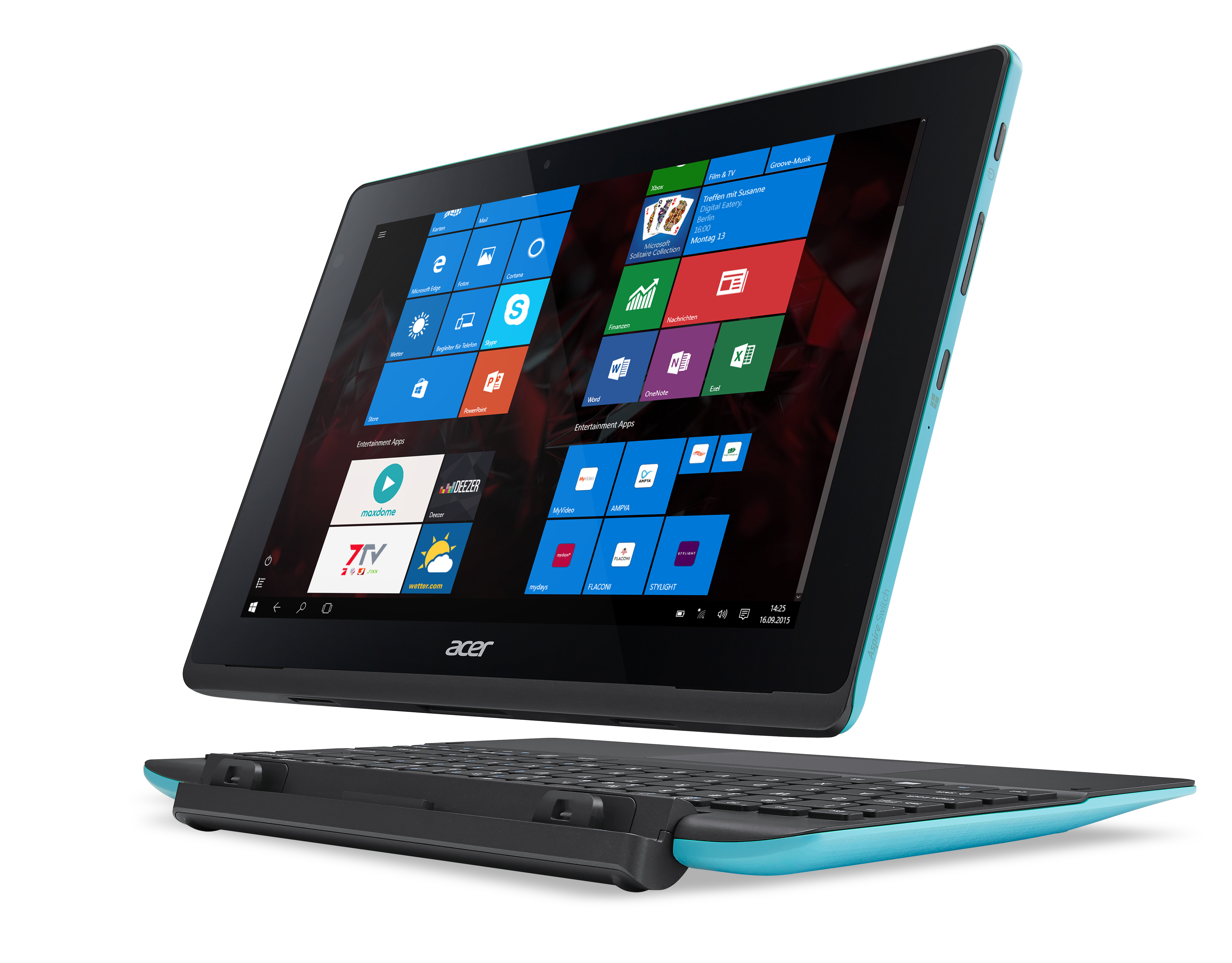 ACER Aspire Switch 10 E (SW3-016-17JU) - 10,1 Zoll - Intel® Atom® x5-Z8300 - 2 GB - Windows 10 Home (64 Bit)