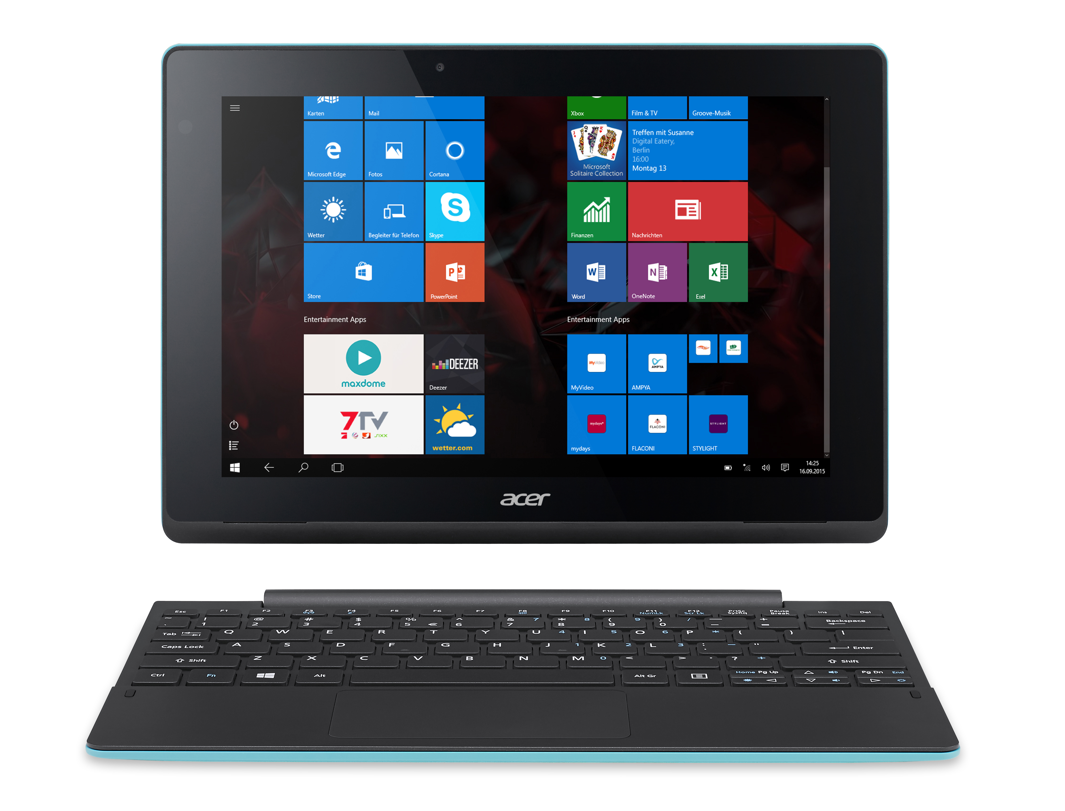 ACER Aspire Switch 10 E (SW3-016-17JU) - 10,1 Zoll - Intel® Atom® x5-Z8300 - 2 GB - Windows 10 Home (64 Bit)