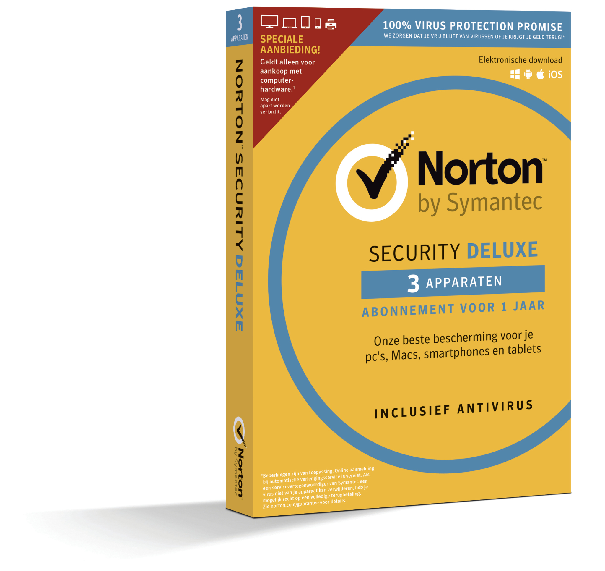 Norton Security Deluxe voor 3 apparaten