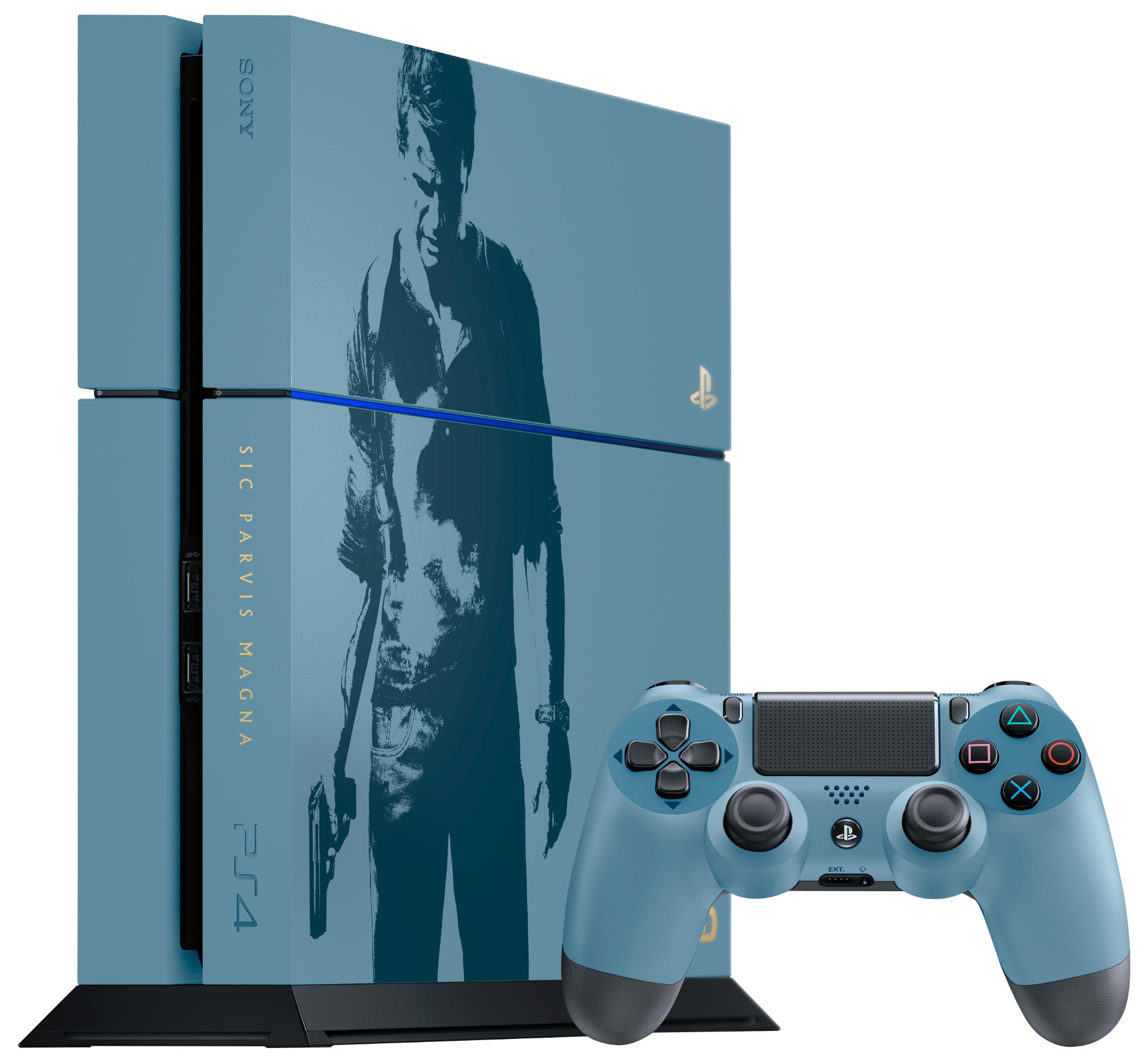 Pack PS4 Uncharted 4 + Consola - Sony - PS4 Negra, 1TB, Dualshock 4 - Exclusiva Media Markt
