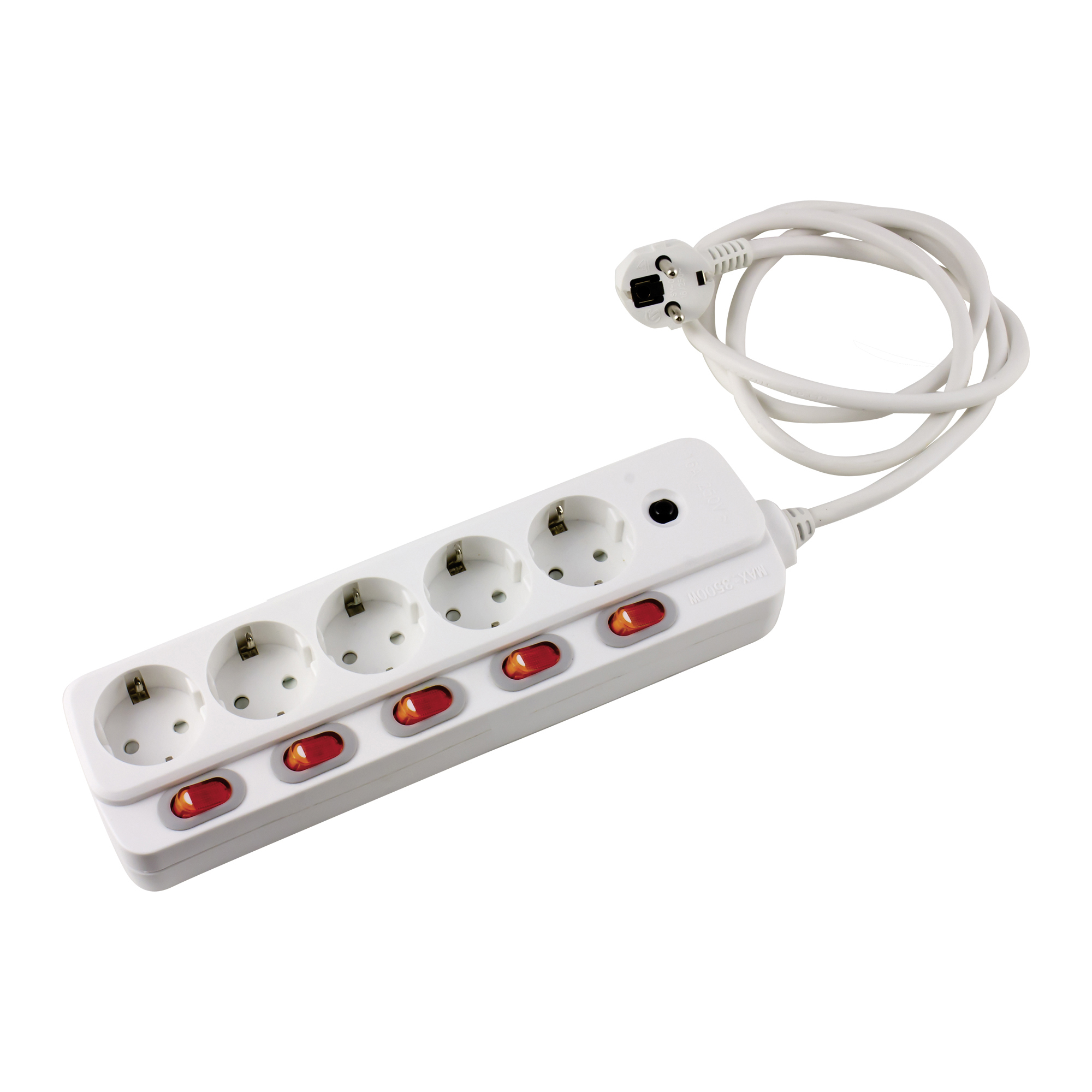 HEITRONIC 45071 Steckdosenleiste, 1,5 m