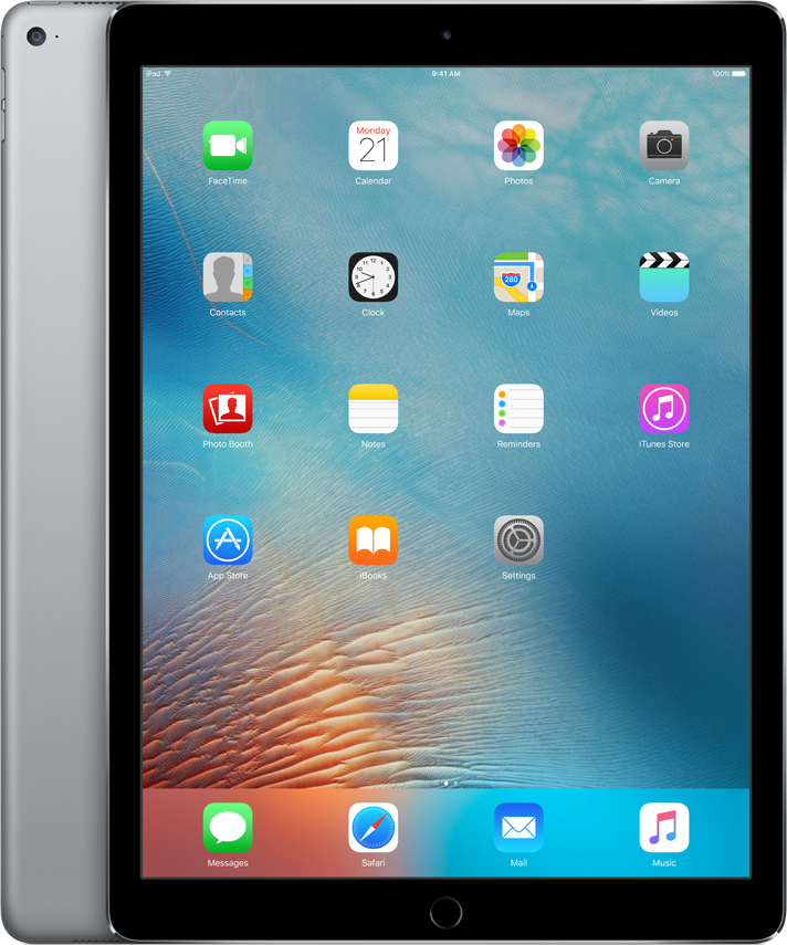 APPLE iPad Pro 12.9" WiFi 256 GB Space Grau (ML0T2FD/A)