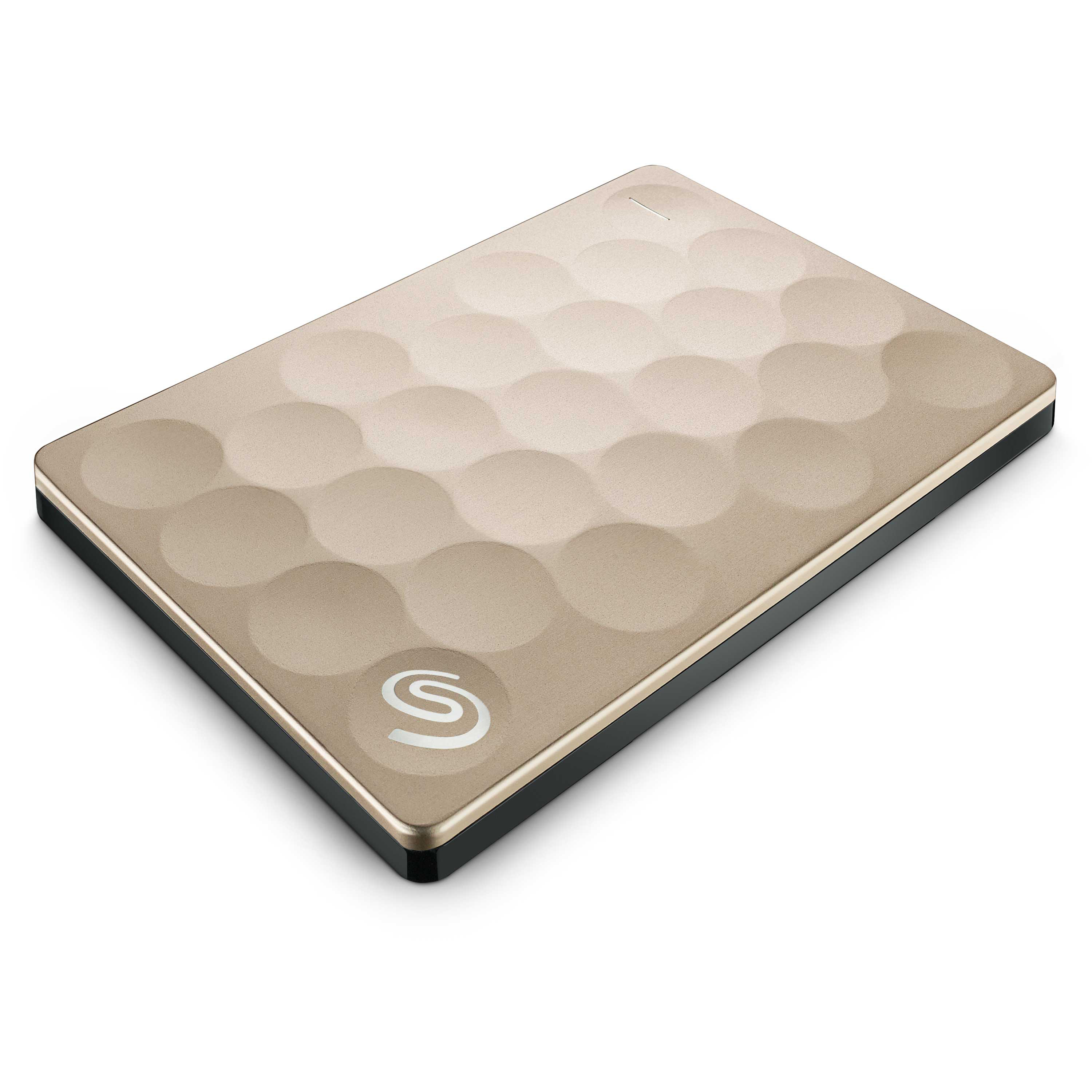 SEAGATE Backup Plus Ultra slim Festplatte, 1 TB HDD, 2,5 Zoll, extern, Gold