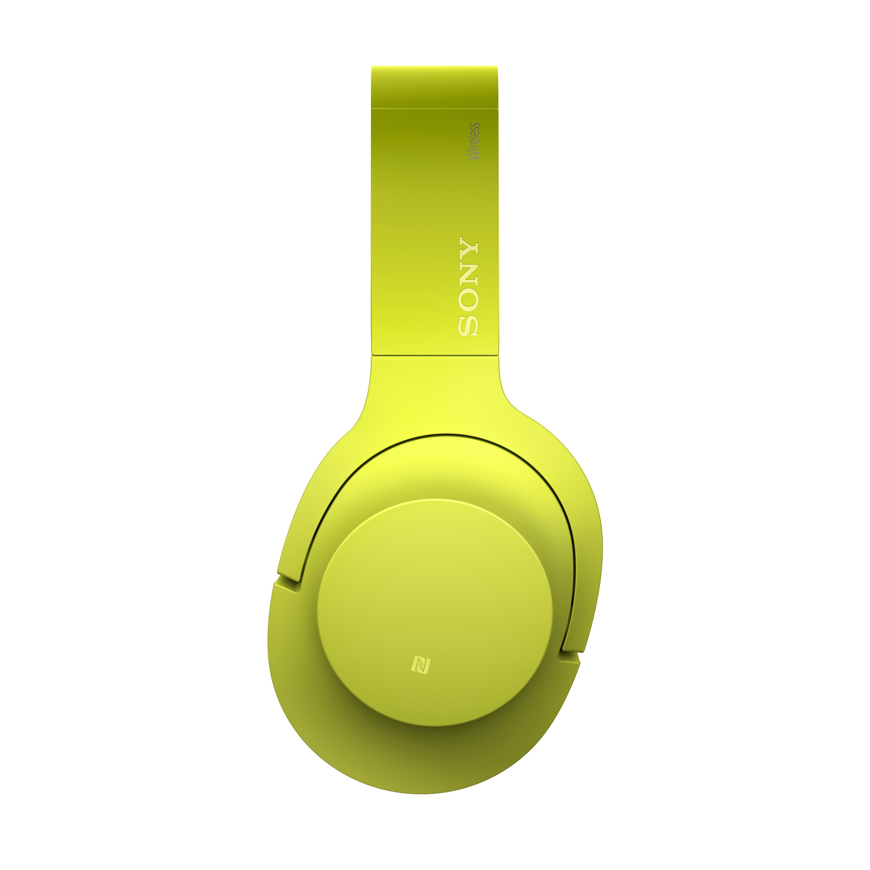 SONY MDR-100ABN h.ear on Wireless NC, Over-ear Kopfhörer Bluetooth Gelb