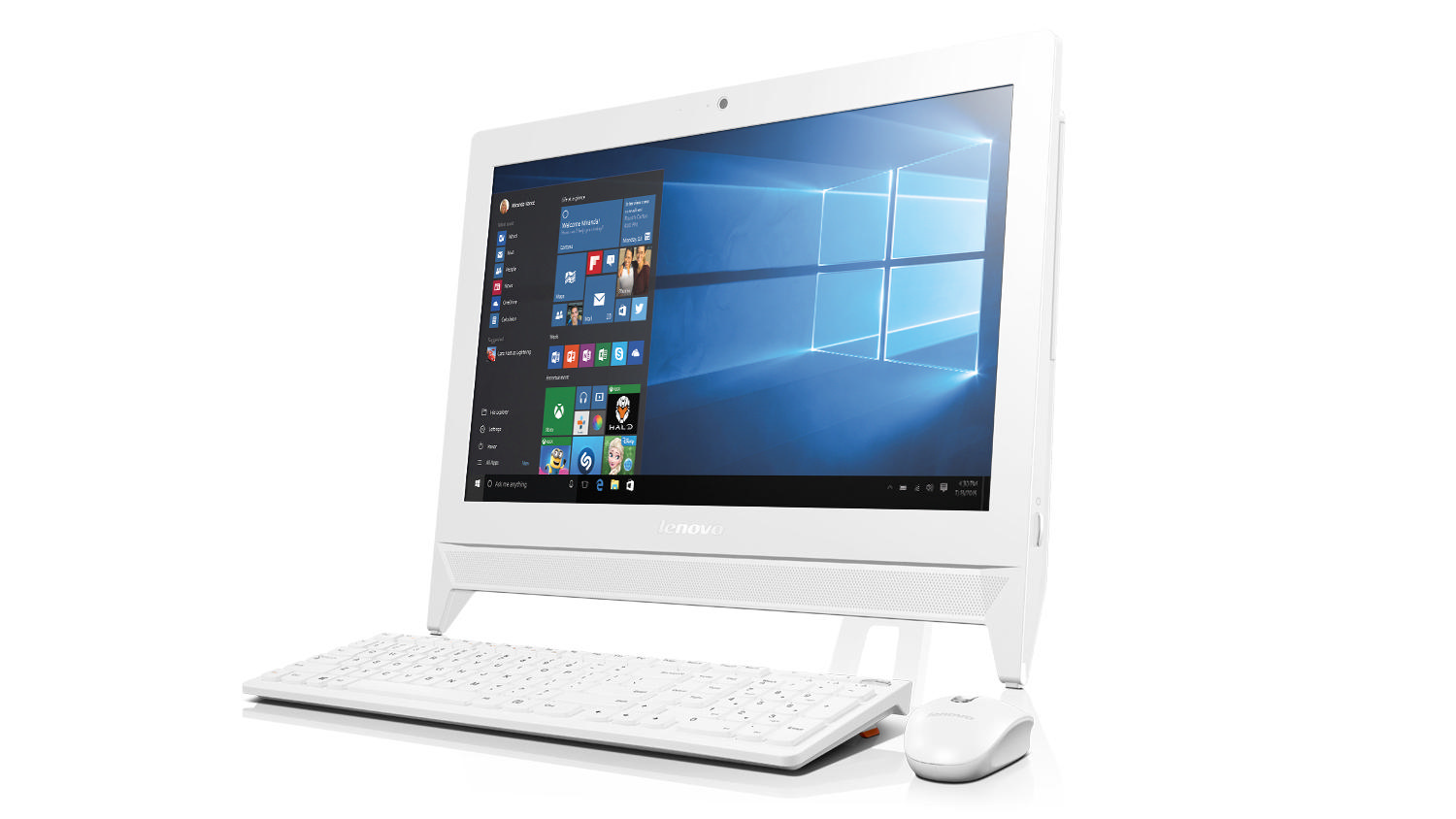 LENOVO F0BB00DKTX AIO C20-00 19.5 inç Intel Celeron N3050 1.6 Ghz 2GB 500GB All-in-One PC Beyaz