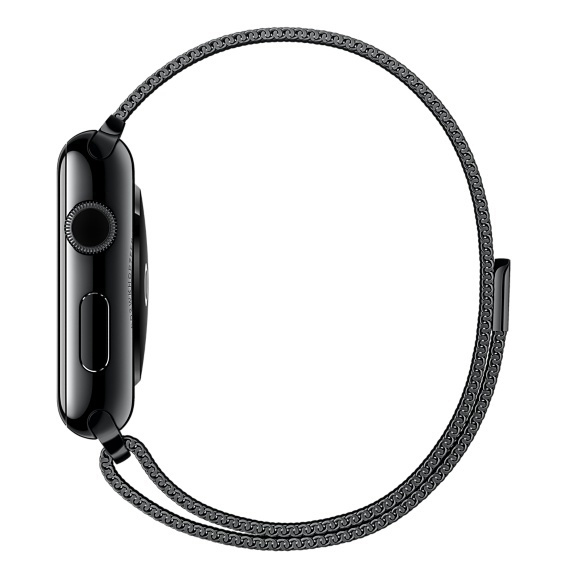 APPLE MLJH2ZM/A Milanaise Loop, Armband, Schwarz