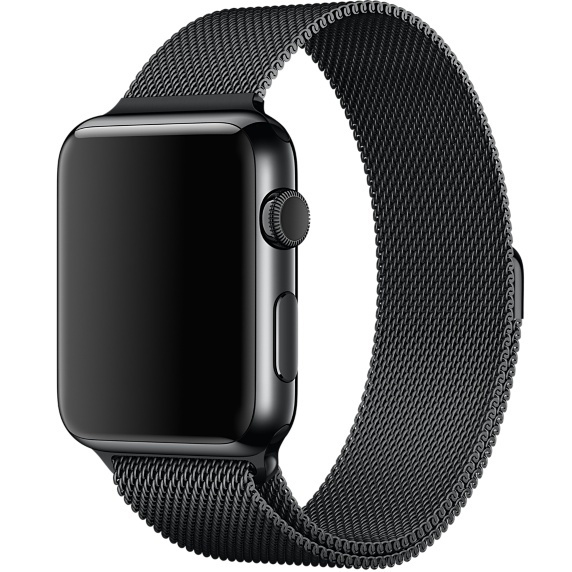 APPLE MLJH2ZM/A Milanaise Loop, Armband, Schwarz