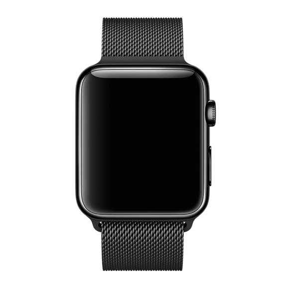 APPLE MLJH2ZM/A Milanaise Loop, Armband, Schwarz