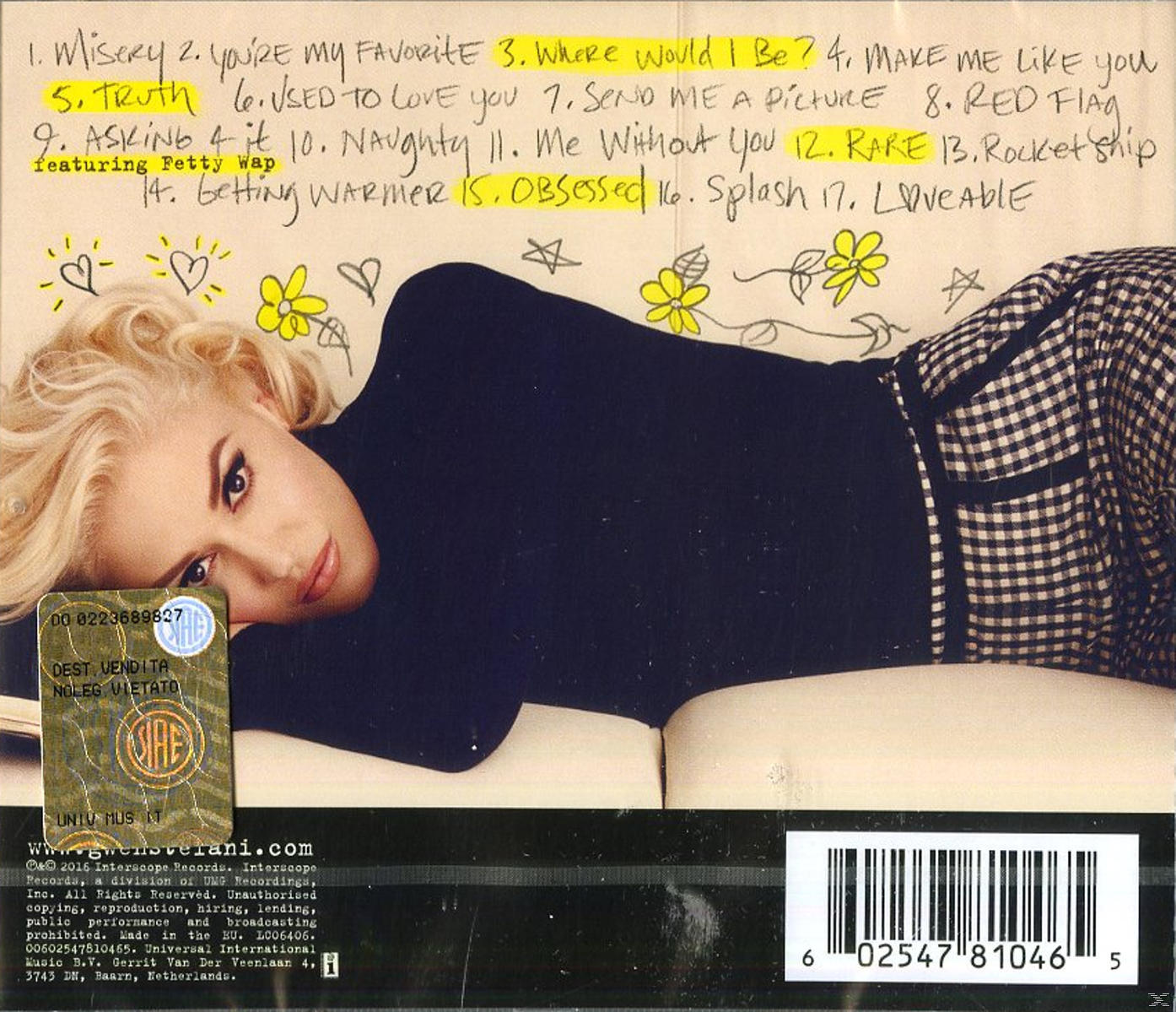 Gwen Stefani - This Is What The Truth Feels Like (Deluxe Edt.)  - (CD)