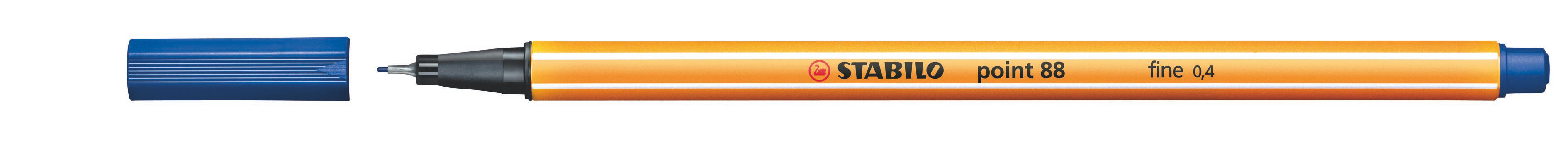 STABILO Point 88  Fineliner Bunt (25 Farben)