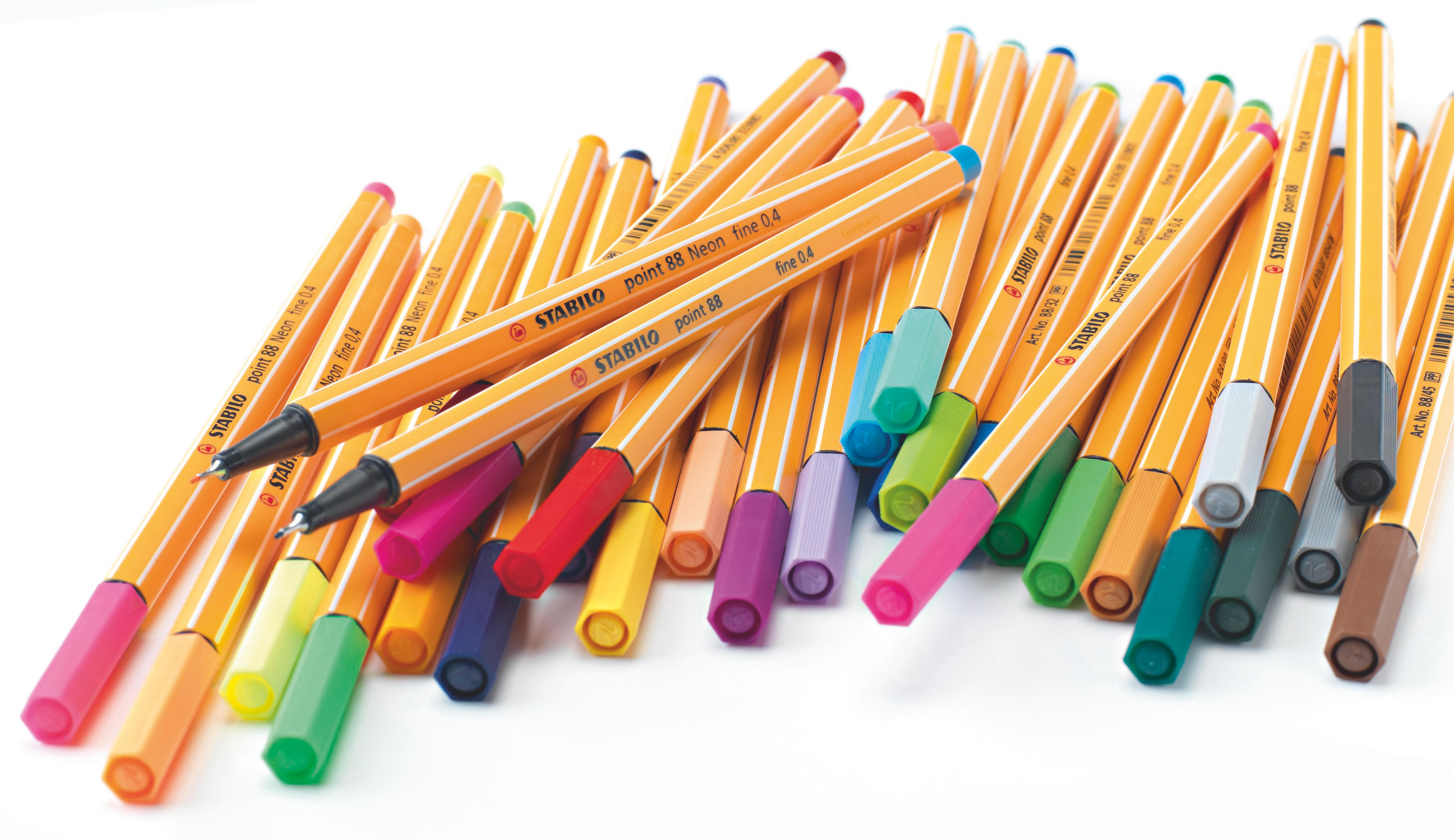 STABILO Point 88 Fineliner Bunt (30 Farben)