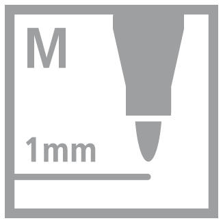 STABILO Pen 68 Fasermaler Bunt (15 Farben)