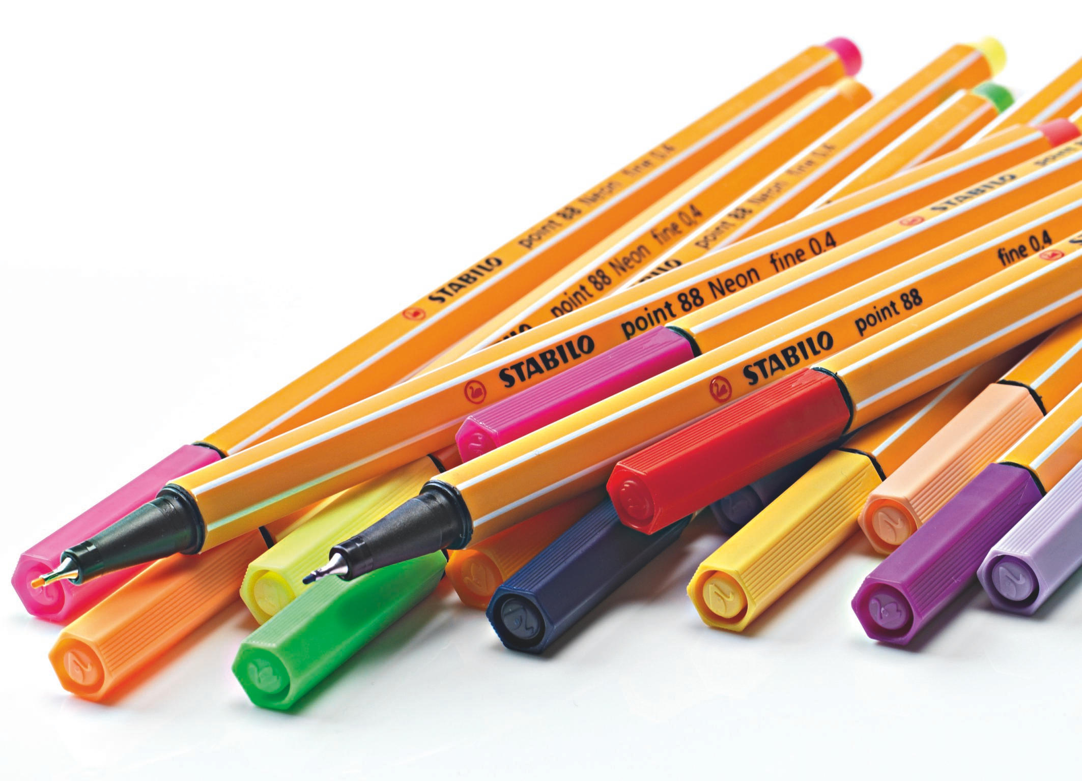 STABILO Point 88  Fineliner Bunt (25 Farben)