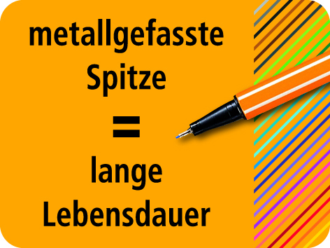 STABILO Point 88 Fineliner Bunt (30 Farben)