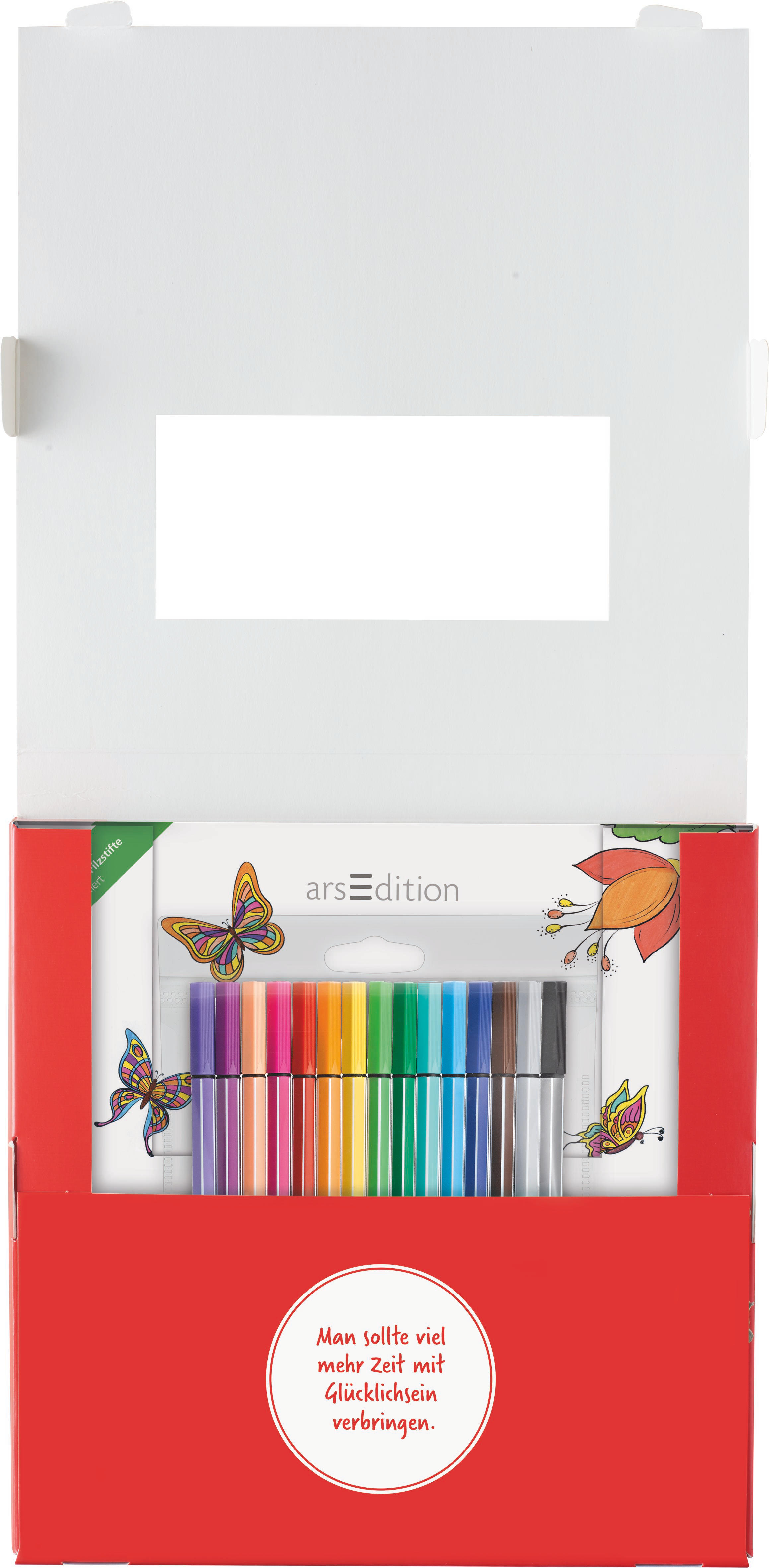 STABILO Kreative Auszeit Malbuch Bunt (15 Farben)