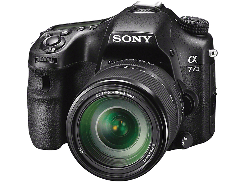 SONY Reflexcamera Alpha 77 II + 18-135mm (ILCA77M2Q)