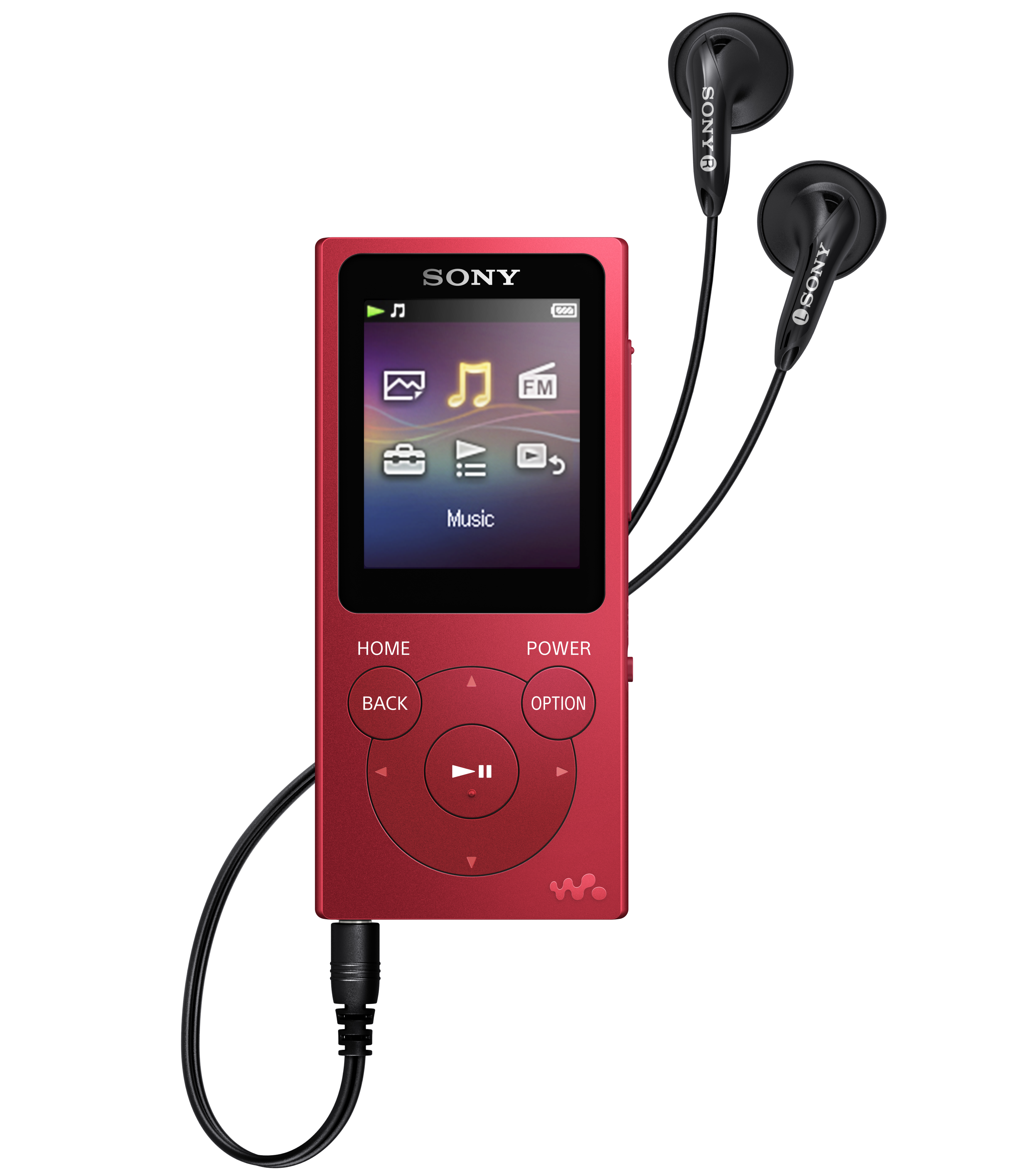 SONY NWE394R 8GB Rood
