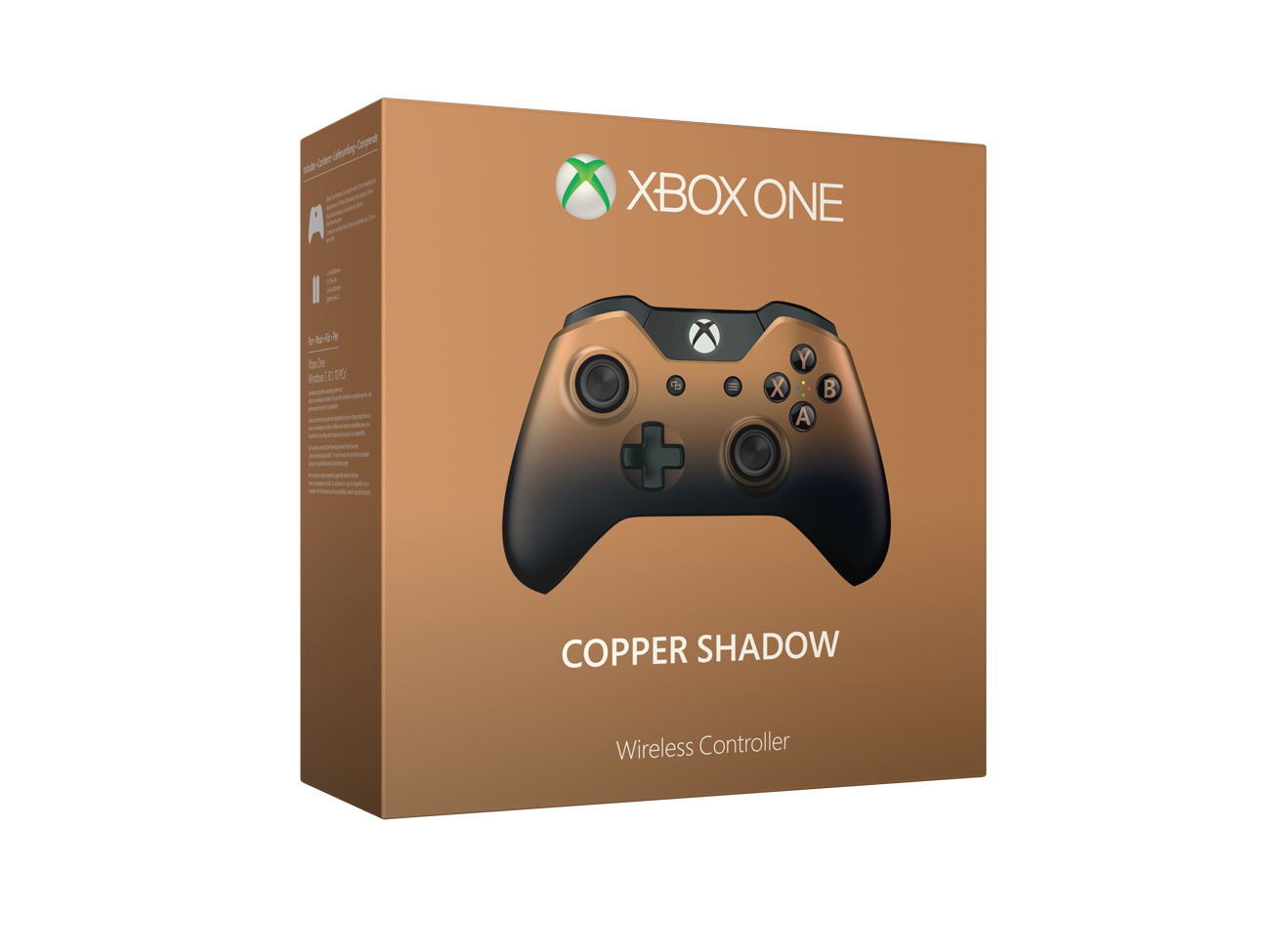 MICROSOFT Xbox One Wireless Controller Copper Shadow Special Edition Gamepad Copper Shadow für Xbox One
