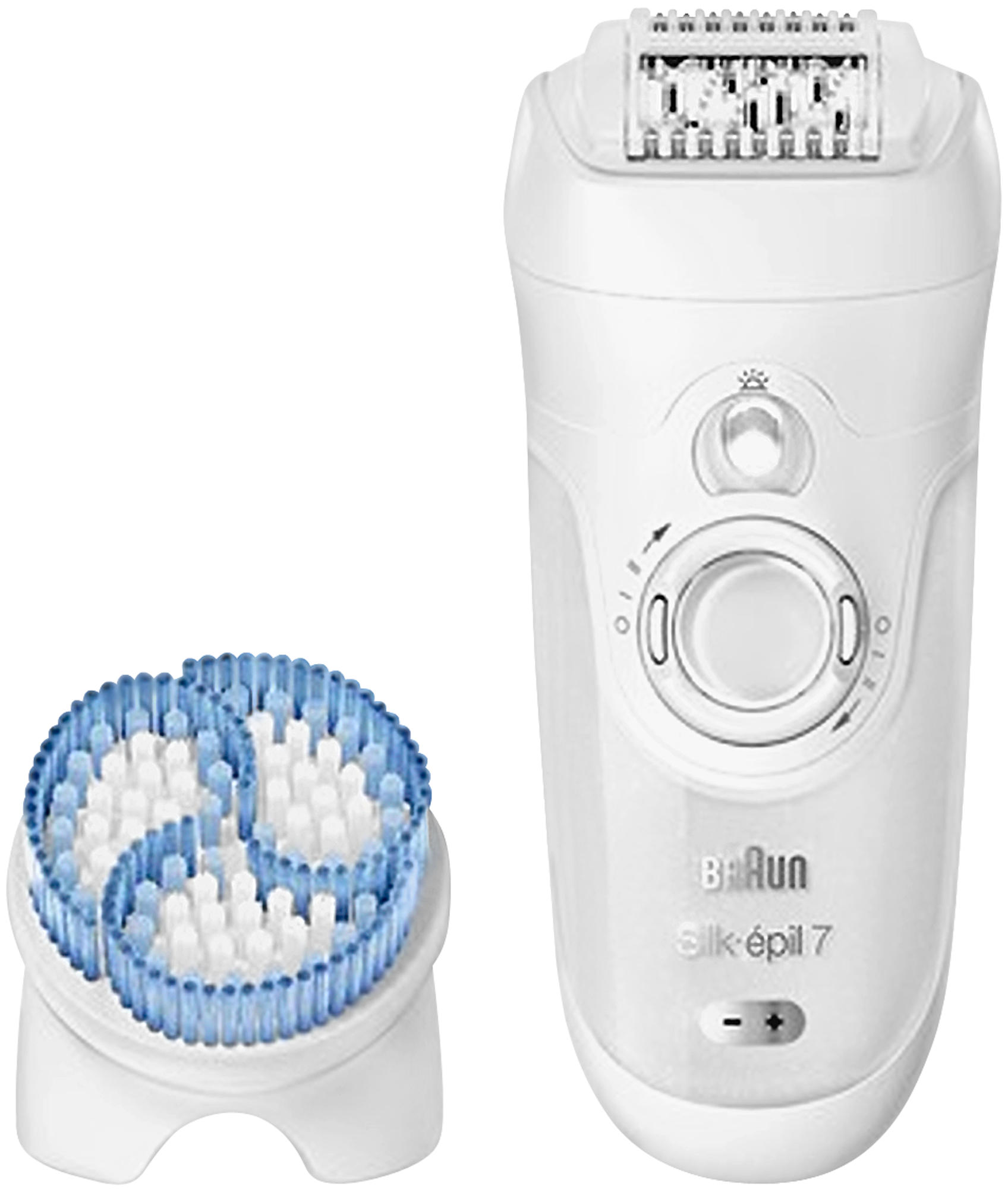 Depiladora - Braun Silk-épil 7 SkinSpa 7-921e, 2 en 1, Wet & Dry, Close-Grip
