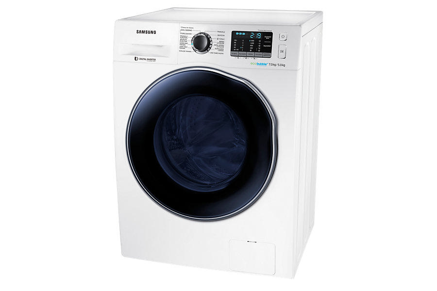 SAMSUNG WD70J5410AW/AH 7 Kg Yıkama / 5 Kg Kurutma 1400 Devir Eco Bubble Çamaşır Makinesi Beyaz